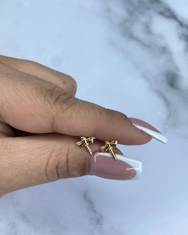 Topos Libelula / 0,62 Gr / Oro amarillo 18k