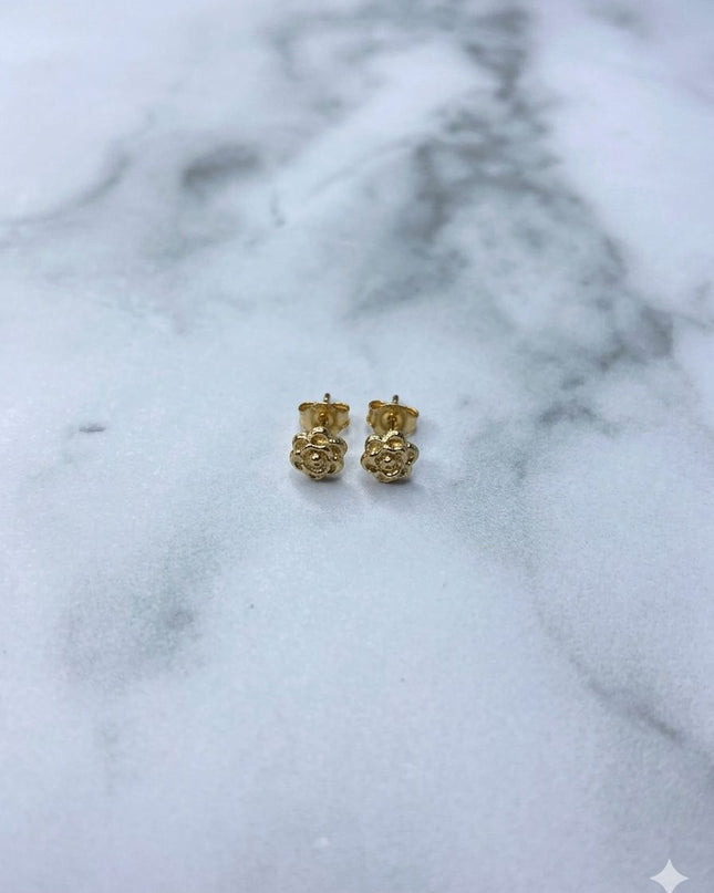 Topos Flor / 0,48 Gr / Oro amarillo 18k