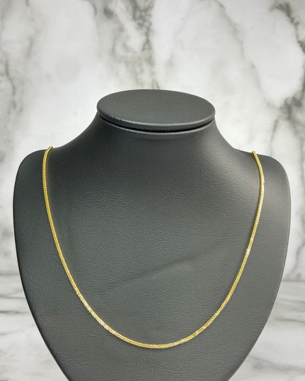 Cadena franco / 3,74 Gr / 60 Cm / Oro amarillo 18k / It