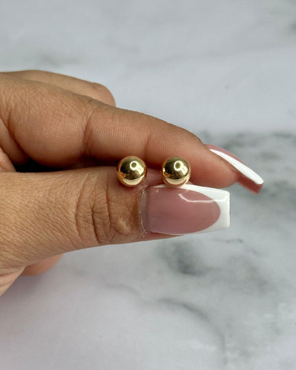 Topos Bola lisa #7 / 0,85 Gr / 7 mm / Oro amarillo 18k