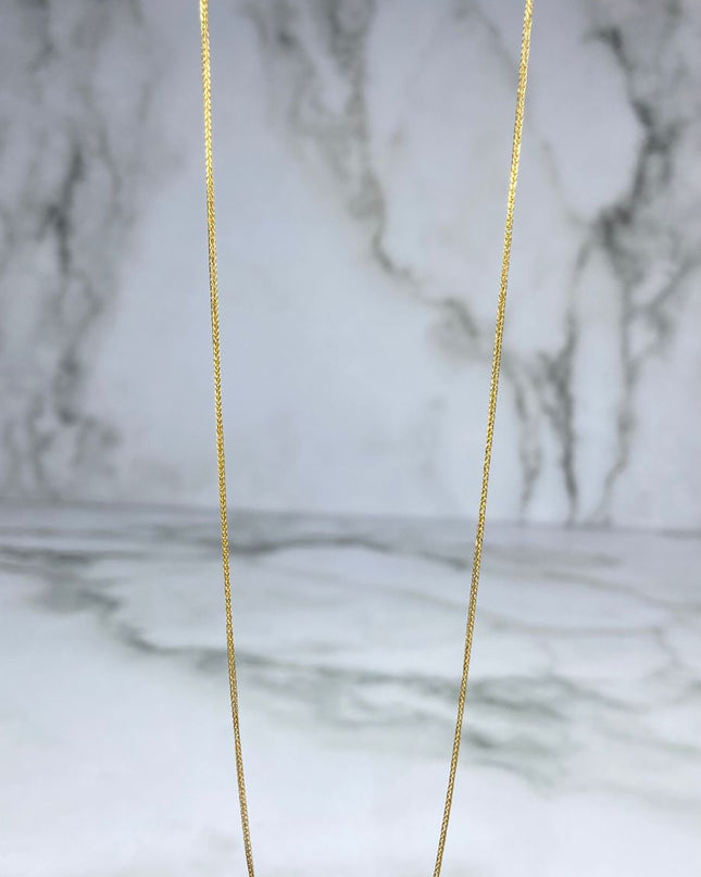 Cadena franco / 2,12 Gr / 60 Cm / Oro amarillo 18k / It