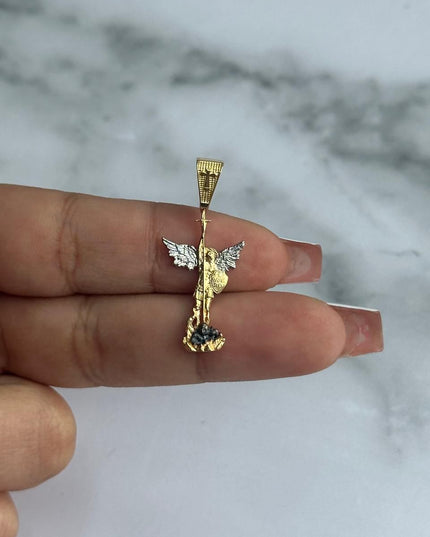 Dije casting san miguel grande / 2,89 Gr / Oro amarillo 18k