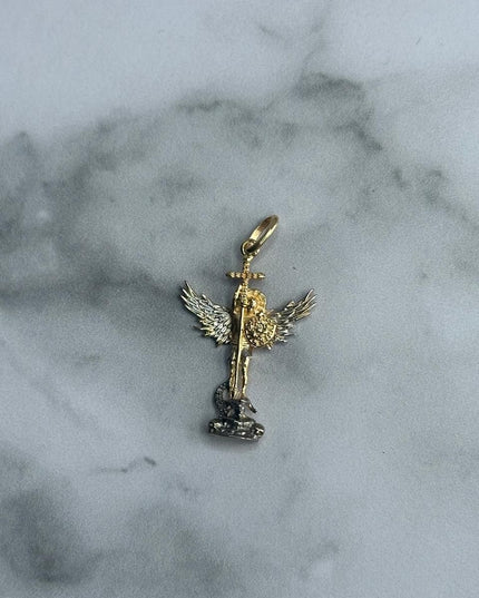 Dije casting san miguel mediano / 2,72 Gr / Oro amarillo 18k
