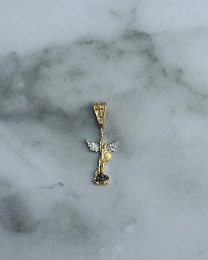 Dije casting san miguel pequeño / 2,04 Gr / Oro amarillo 18k