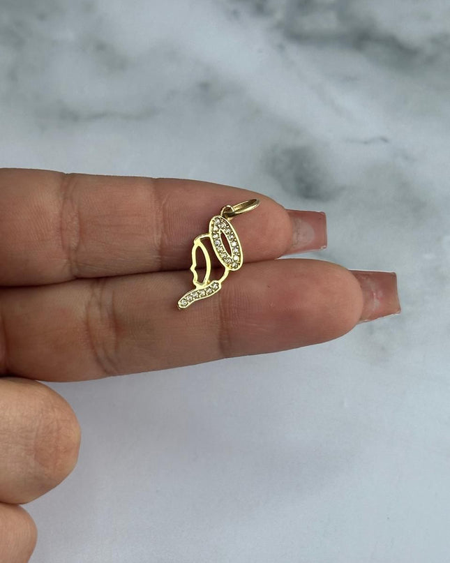 Dije casting cara virgen / 1,18 Gr / Oro amarillo 18k