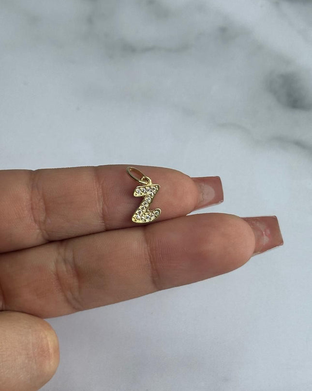 Dije casting letra Z / 0,73 Gr / Oro amarillo 18k