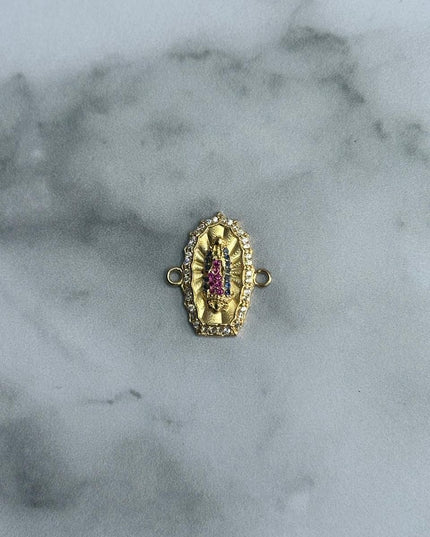 Herraje casting virgen guadalupe / 1,86 Gr / Oro amarillo 18k