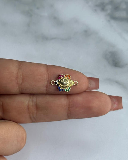 Herraje casting flor / 1,07 Gr / Oro amarillo 18k