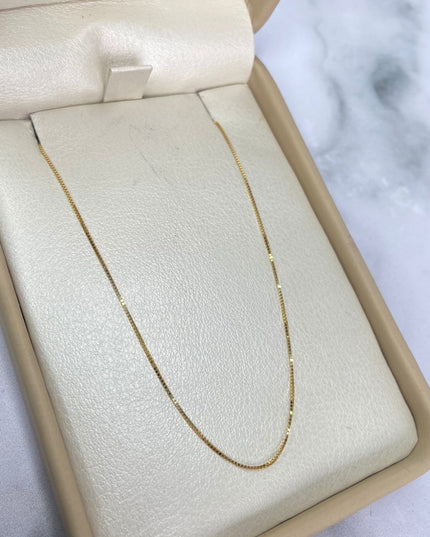 Cadena veneciana / 1,38 Gr / 50 Cm / Oro amarillo 18k / It