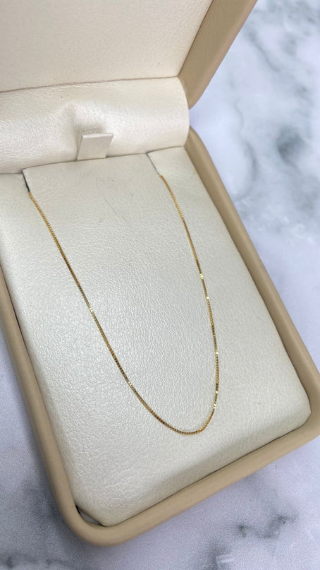 Cadena veneciana / 1,38 Gr / 50 Cm / Oro amarillo 18k / It