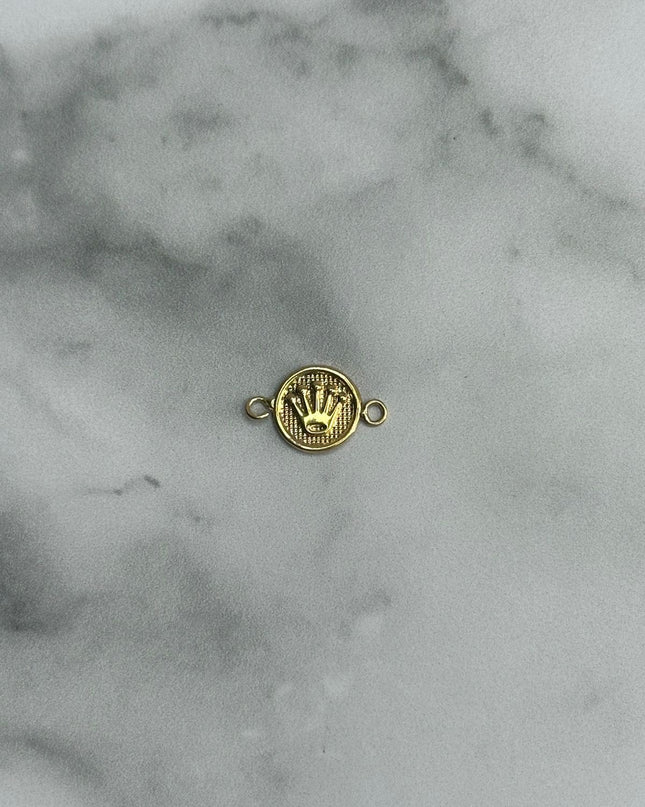 Herraje corona enmallado / 0,45 Gr / Oro amarillo 18k