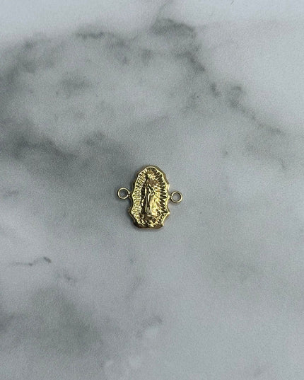 Herraje virgen de guadalupe silueta grande / 0,61 Gr / Oro amarillo 18k