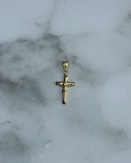 Dije cruz con cristo / 0,80 Gr / Oro amarillo 18k
