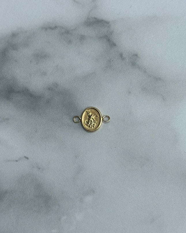 Herraje san miguel arcangel / 0,48 Gr / 1,4 Cm / Oro amarillo 18k