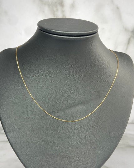 Cadena veneciana / 0,84 Gr / 40 Cm / Oro amarillo 18k / It