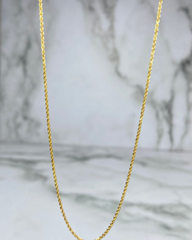 Cadena Cadena lazo / 1,34 Gr / 45 Cm / Oro amarillo 18k / It