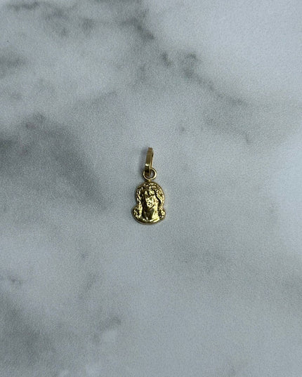 Dije rostro de jesus / 0,34 Gr / 1,1 Cm / Oro amarillo 18k