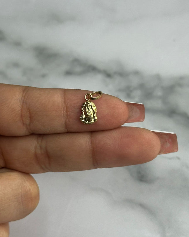 Dije rostro de jesus / 0,34 Gr / 1,1 Cm / Oro amarillo 18k