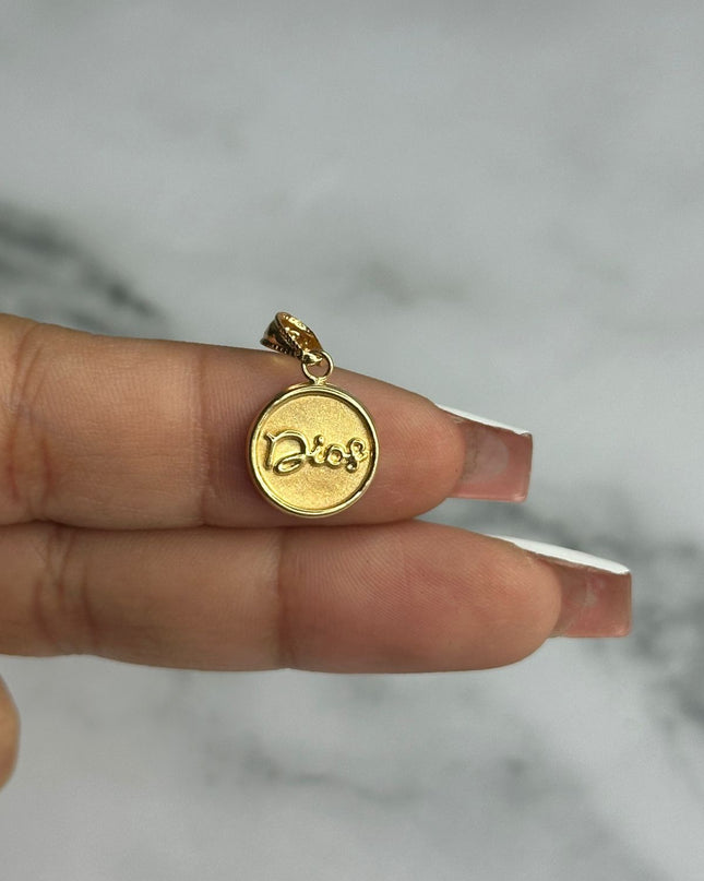 Dije dios / 0,85 Gr / Oro amarillo 18k