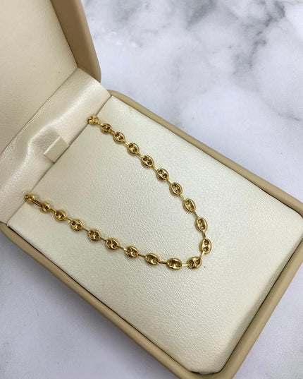 Cadena gc liso / 8,55 Gr Broche 0,60 / 60 Cm / 4,1 mm / Oro amarillo 18k