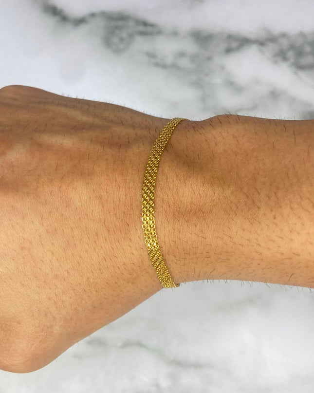 Pulso chino / 3,03 Gr / 19,5 Cm / Oro amarillo 18k / It
