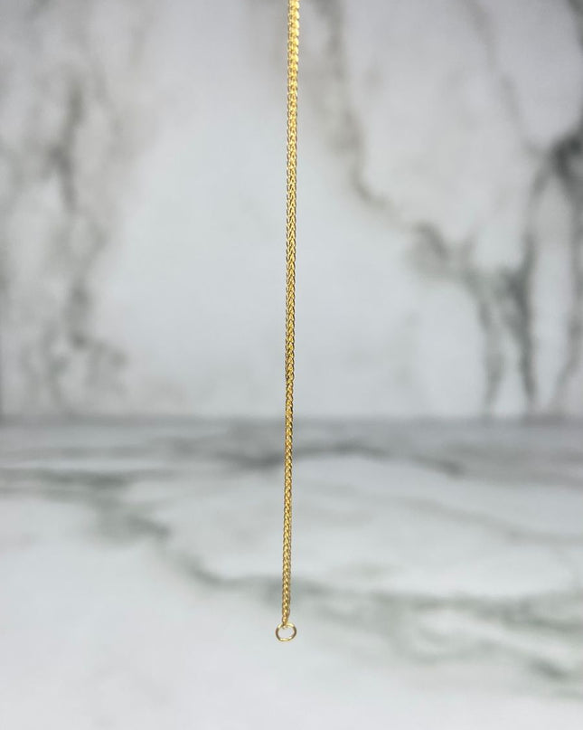 Pulso franco / 0,79 Gr / 19 Cm / Oro amarillo 18k / It