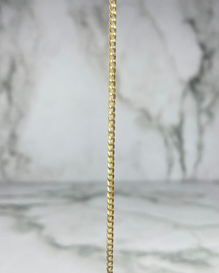 Pulso cubano / 1,12 Gr / 20,5 Cm / Oro amarillo 18k / It