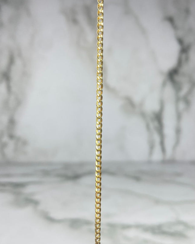 Pulso cubano / 1,12 Gr / 20,5 Cm / Oro amarillo 18k / It