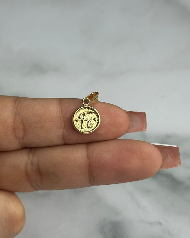 Dije fe / 0,61 Gr / Oro amarillo 18k