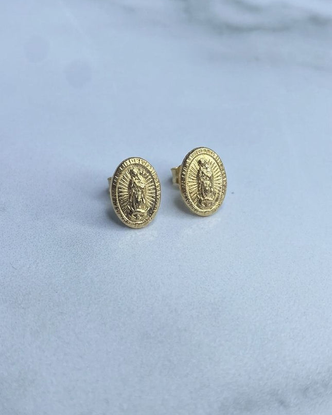 Topos Virgen de guadalupe grande / 0,83 Gr / Oro amarillo 18k