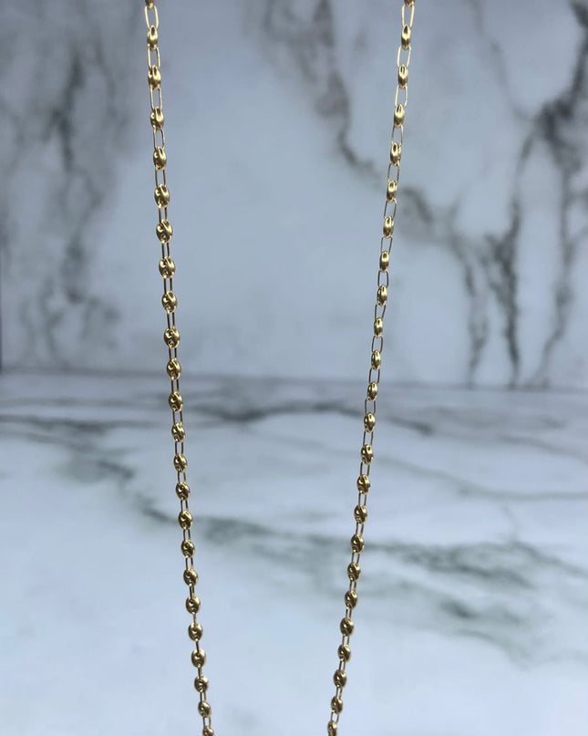 Cadena gc liso / 7,76 Gr Broche 0,60 / 60 Cm / 3,15 mm / Oro amarillo 18k