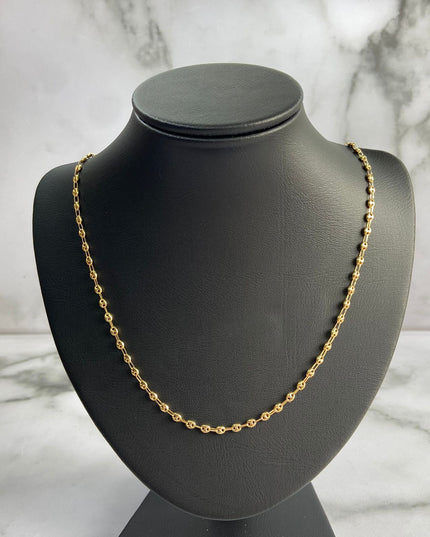 Cadena gc liso / 7,76 Gr Broche 0,60 / 60 Cm / 3,15 mm / Oro amarillo 18k
