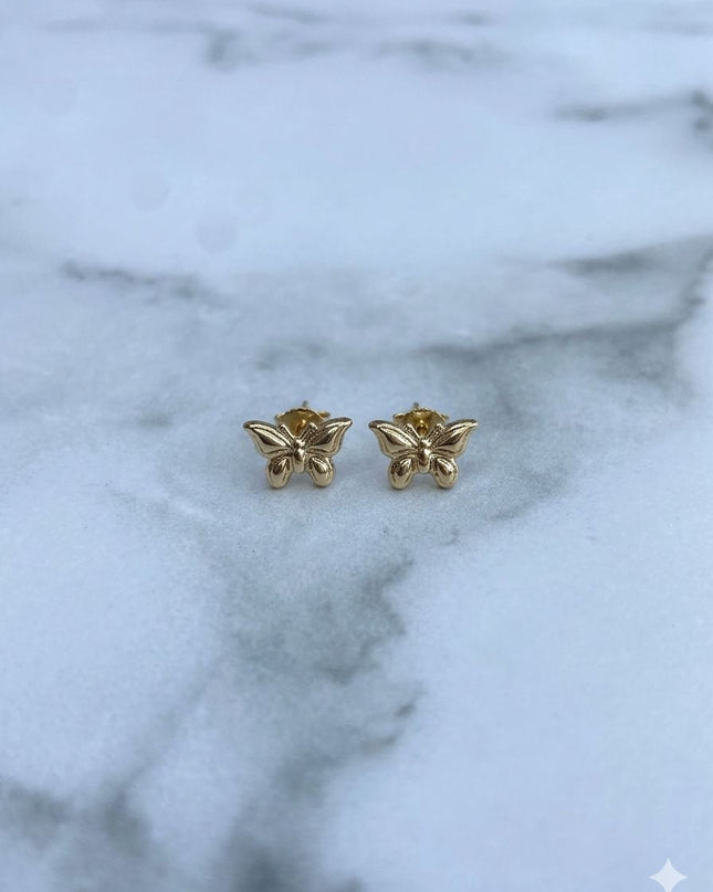 Topos mariposa / 0,69 Gr / Oro amarillo 18k