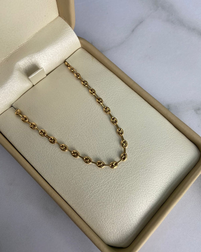 Cadena gc liso / 7,76 Gr Broche 0,60 / 60 Cm / 3,15 mm / Oro amarillo 18k