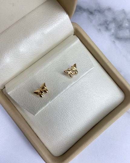 Topos mariposa / 0,69 Gr / Oro amarillo 18k