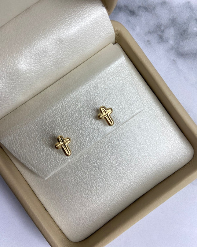 Topos Cruz / 0,60 Gr / Oro amarillo 18k