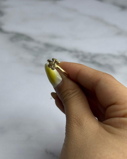 Anillo oso / 1,19 Gr / Talla 7 / Oro amarillo 18k